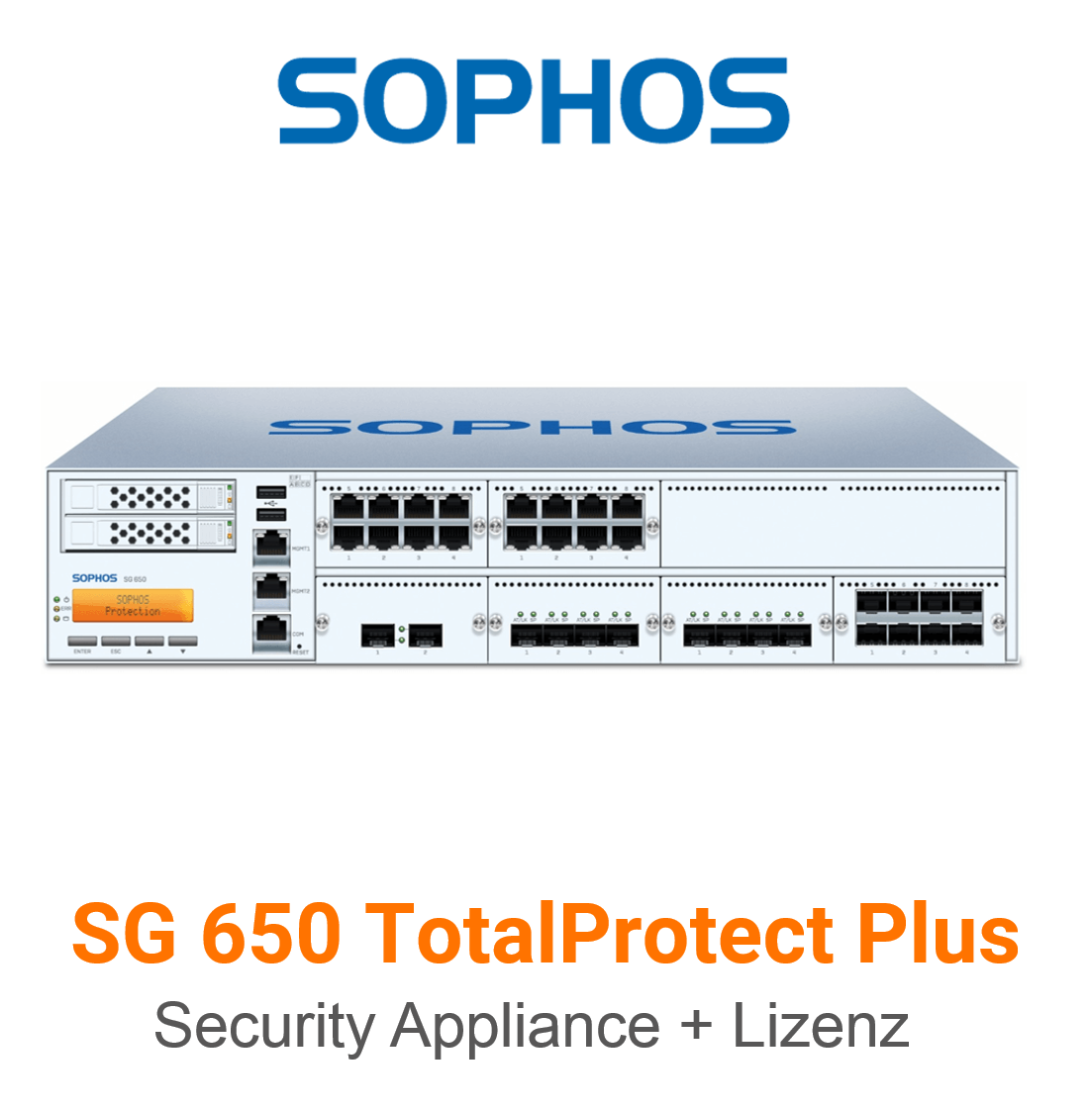 Sophos SG 650 TotalProtect Plus Bundle (Hardware + Lizenz)