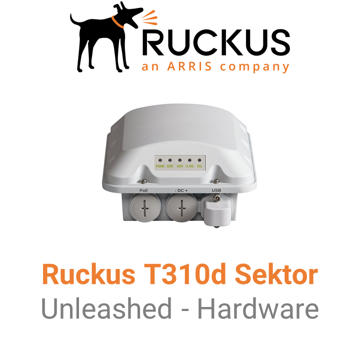 Ruckus T310d Outdoor Access Point - Unleashed
