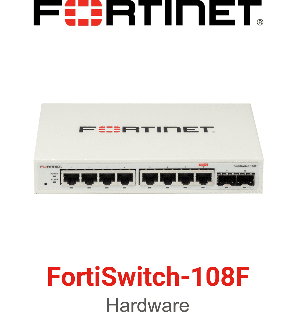 Fortinet FortiSwitch-108F (FS-108F) | EnBITCon systemhouse Fortinet FortiSwitch-108F (FS-108F) | EnBITCon systemhouse