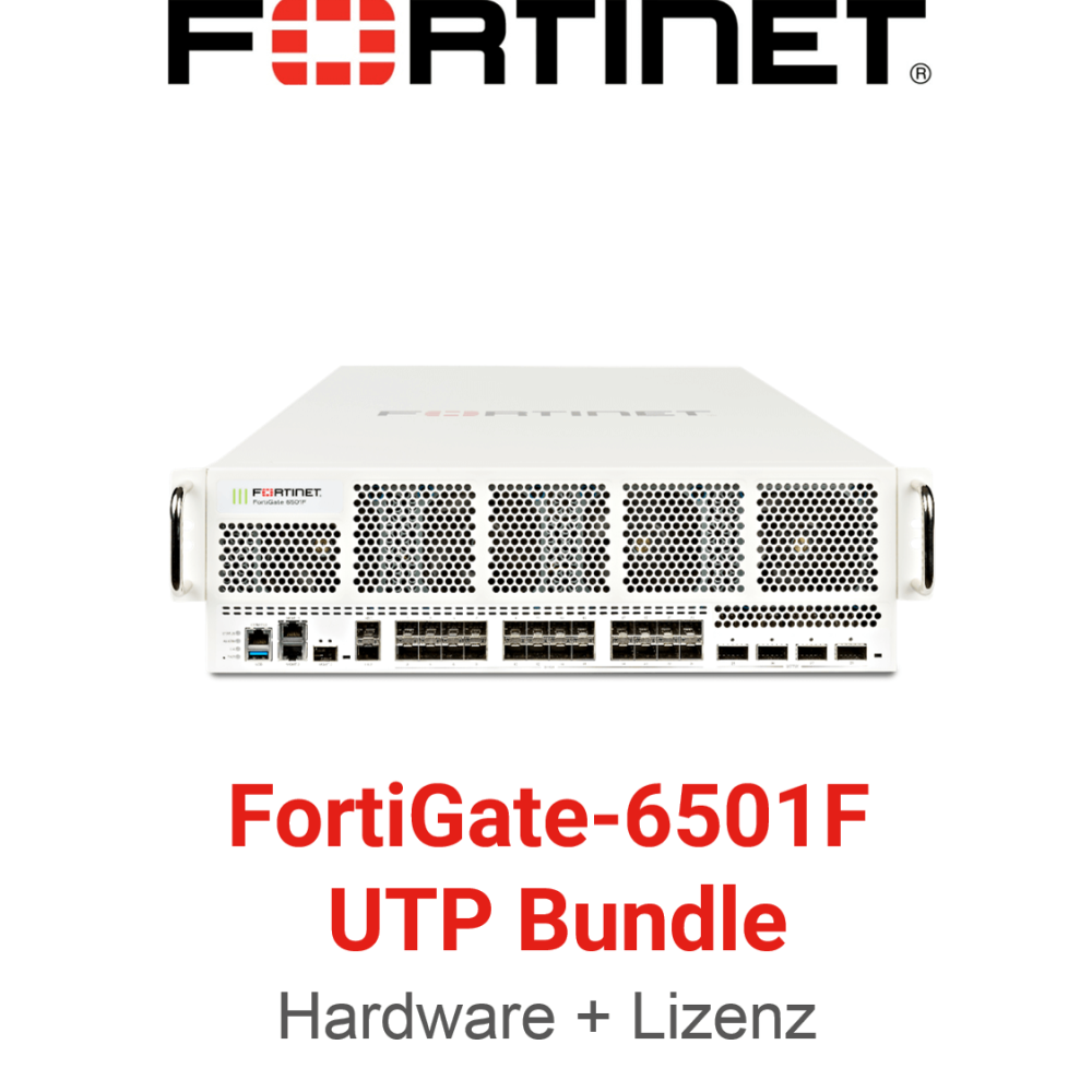 Fortinet FortiGate-6501F - UTM/UTP Bundle (Hardware + Lizenz)
