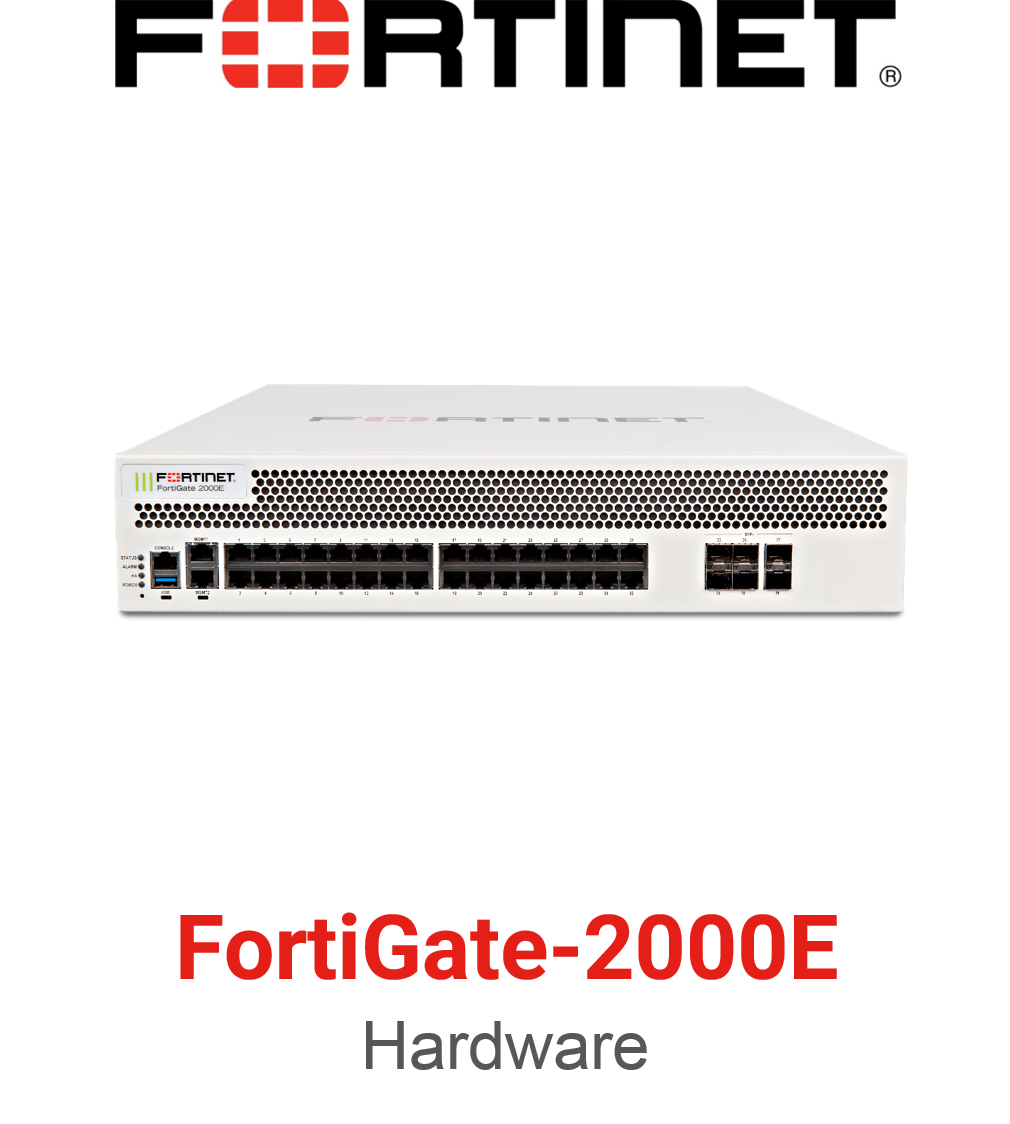Fortinet FortiGate 2000E Firewall (End of Sale/Life)