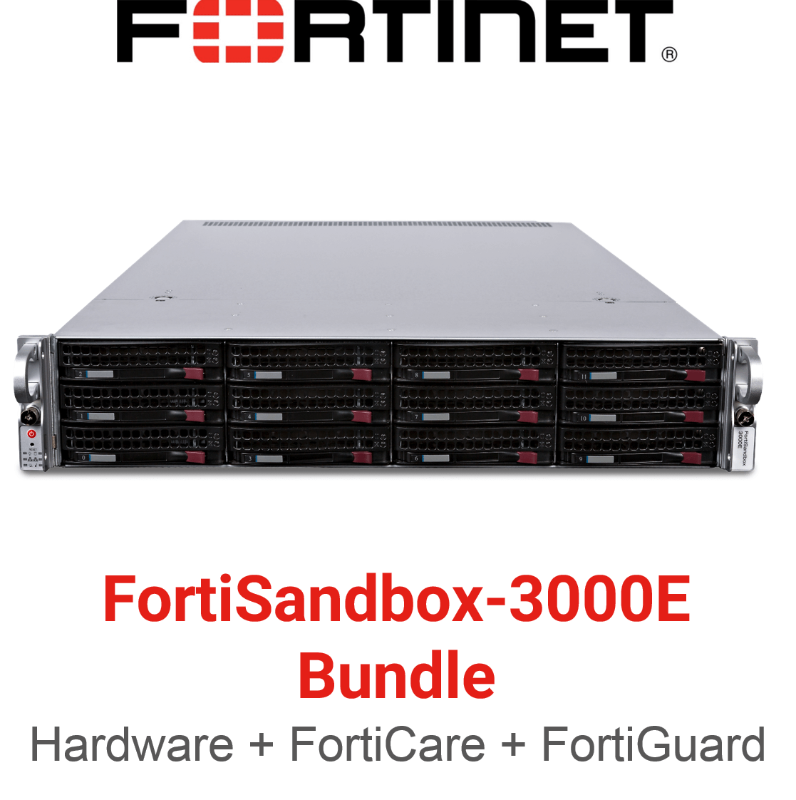 Fortinet FortiSandbox-3000E FortiGuard Threat Intelligence Bundle (Hardware + Lizenz)