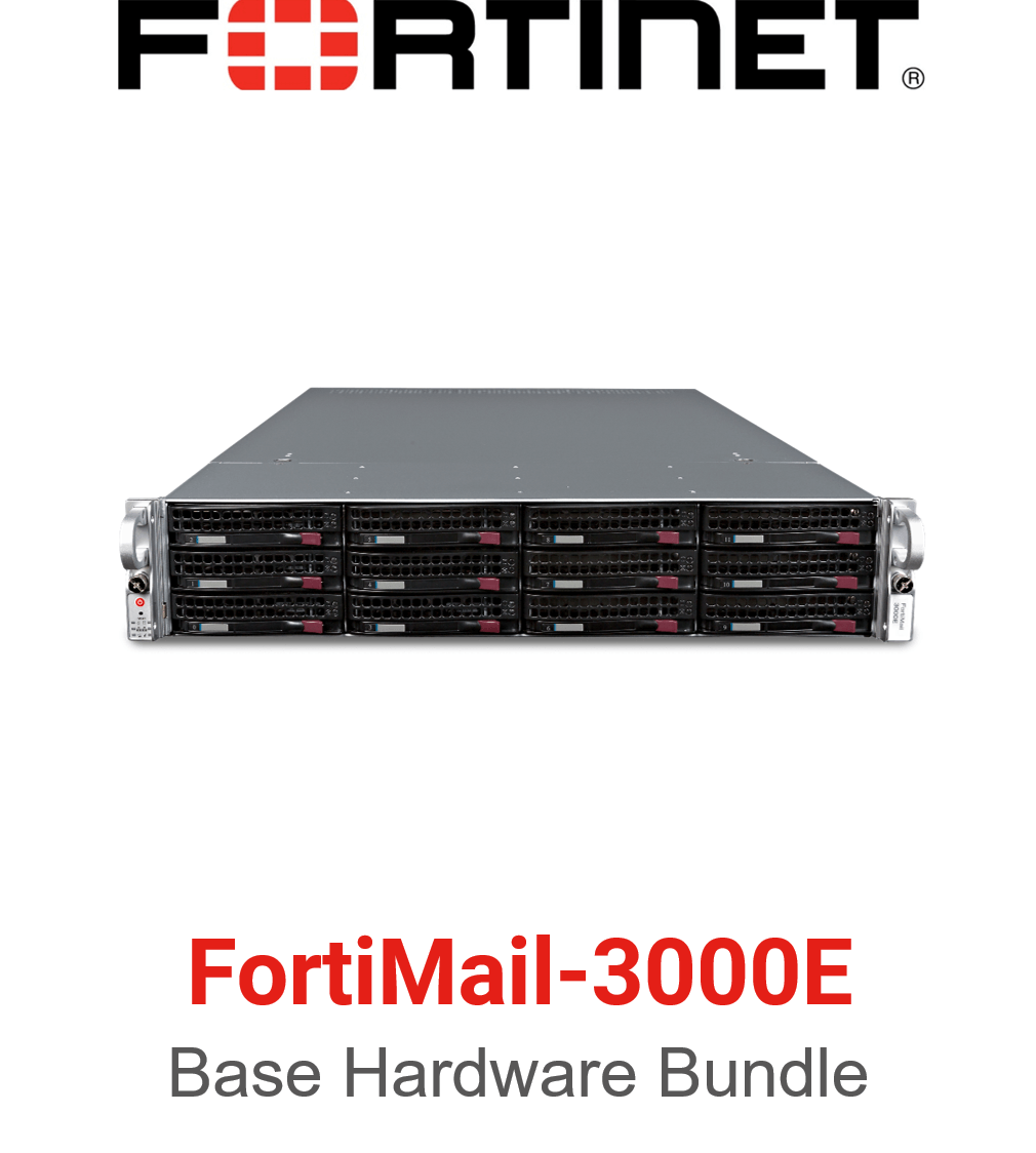 Fortinet FortiMail-3000E - Base Bundle (Hardware + Lizenz)