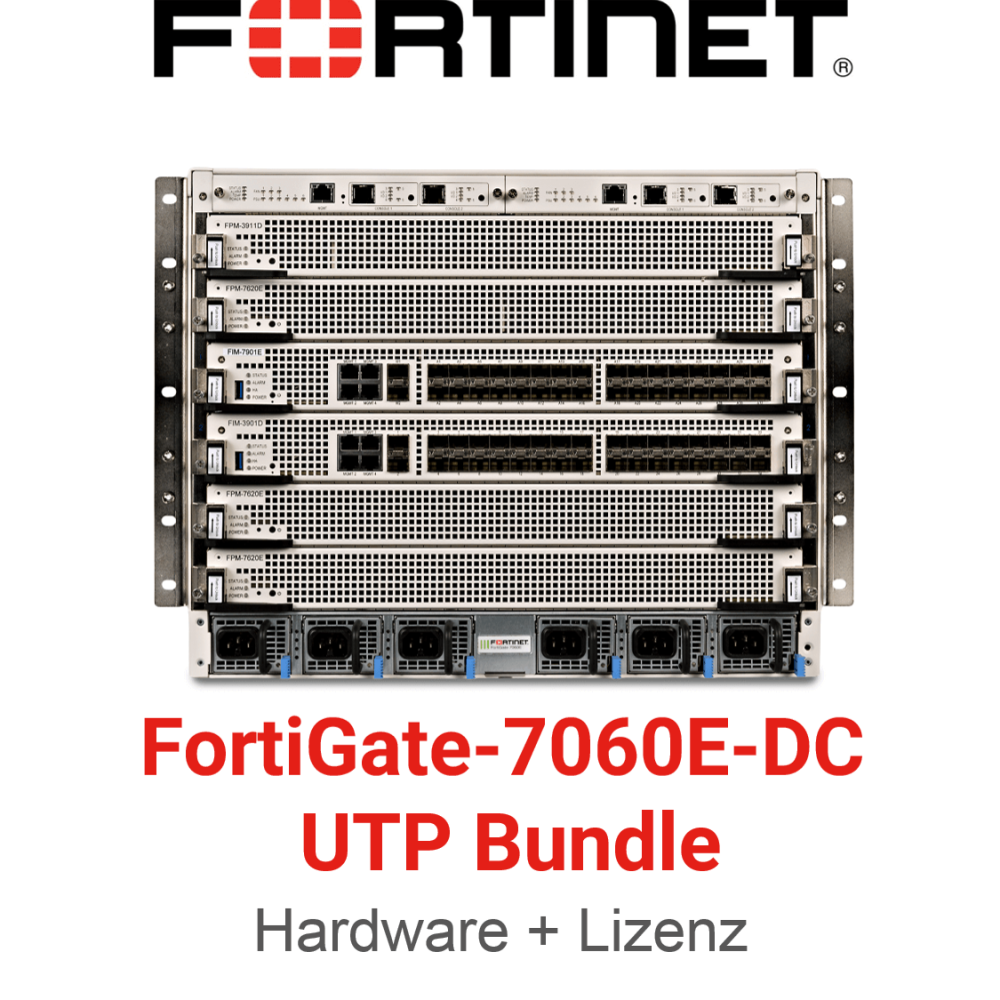 Fortinet FortiGate-7060E-8-DC - UTM/UTP Bundle (Hardware + Lizenz)