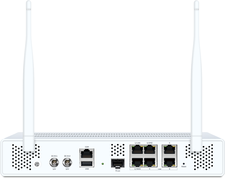 Sophos XGS 108w Firewall Rückseite