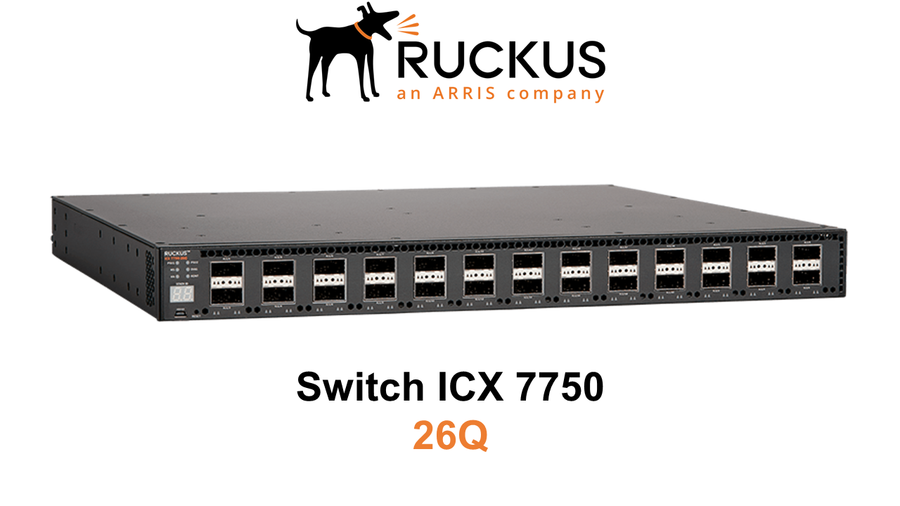 Ruckus ICX 7750-26Q Switch