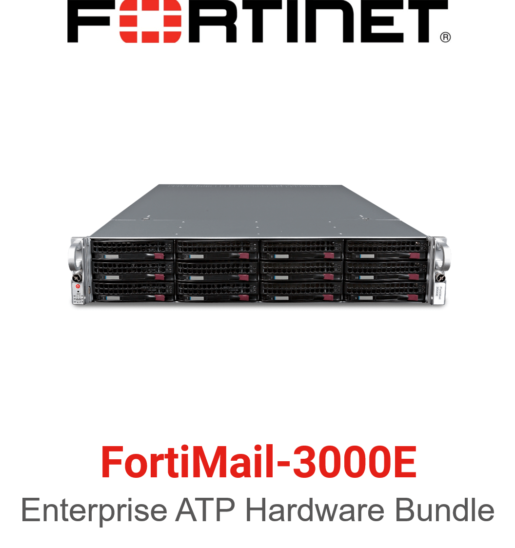 Fortinet FortiMail-3000E - Enterprise Bundle (Hardware + Lizenz)