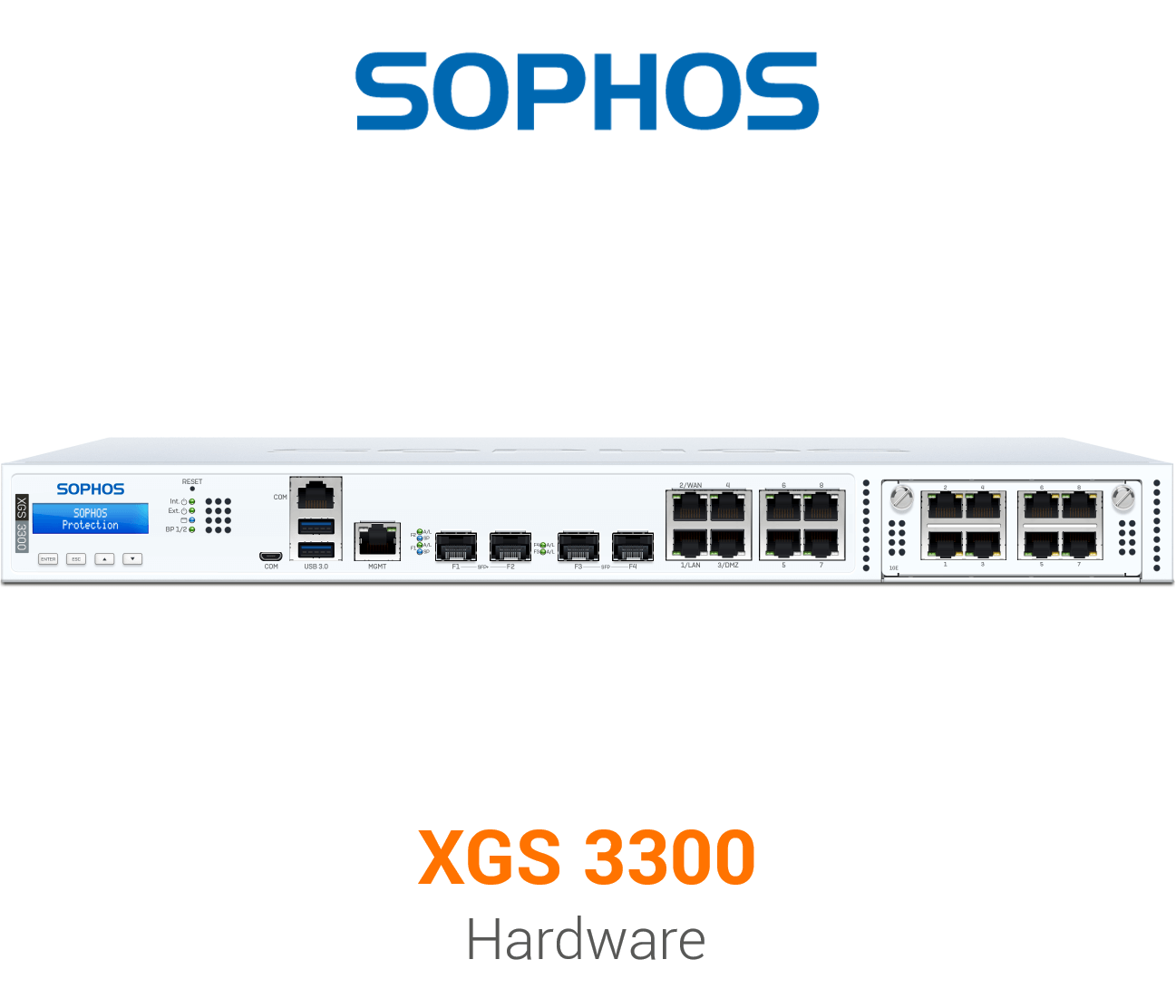 Sophos XGS 3300 Security Appliance