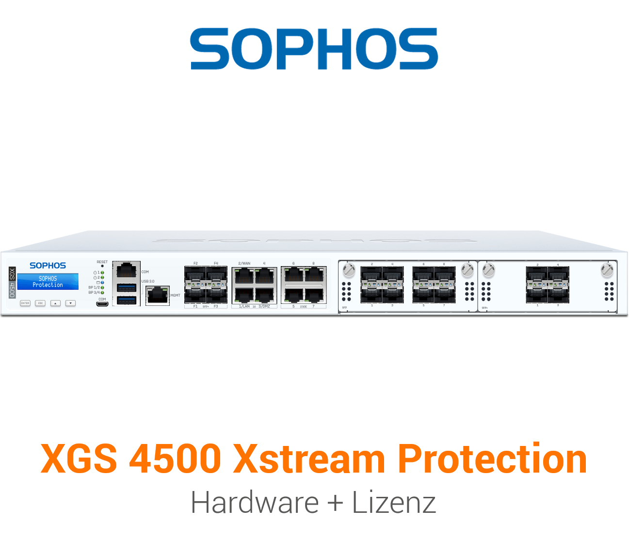 Sophos XGS 4500 mit Xstream Protection