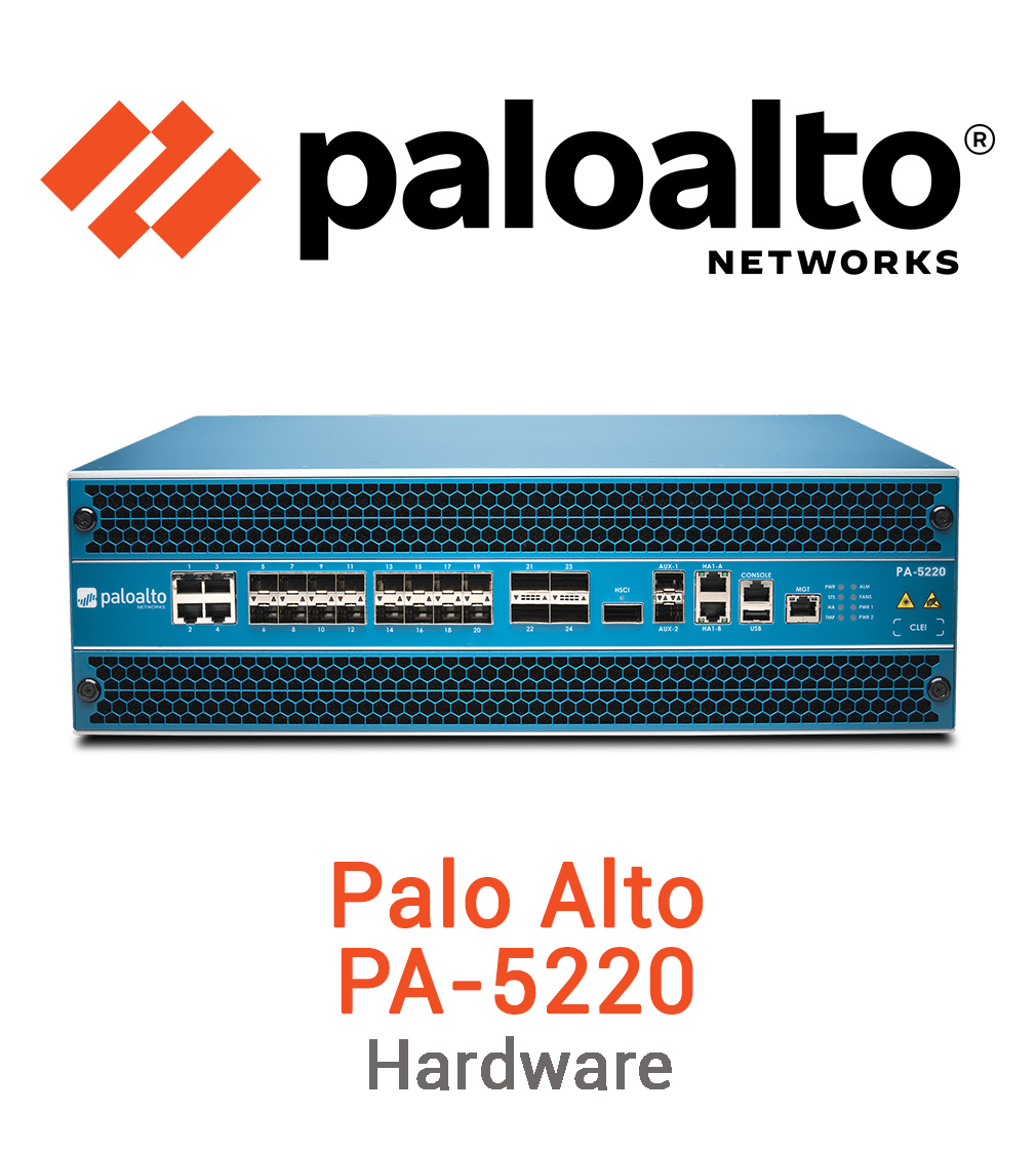 Palo Alto PA-5220 AC Hardware Appliance | EnBITCon GmbH (PAN-PA Palo Alto PA-5220 AC Hardware Appliance | EnBITCon GmbH (PAN-PA