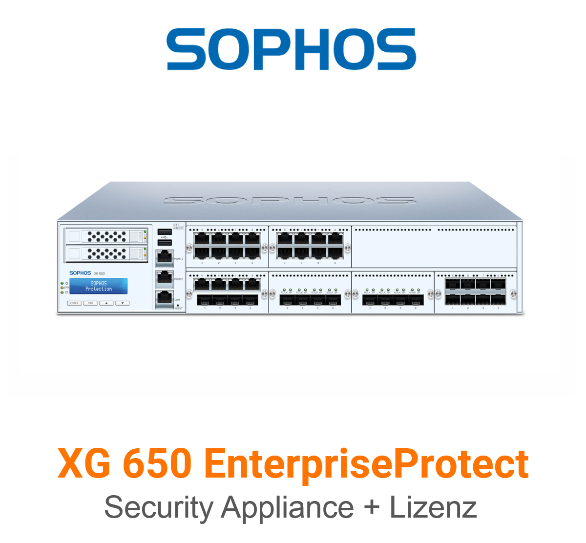 Sophos XG 650 EnterpriseProtect Bundle (Hardware + Lizenz)