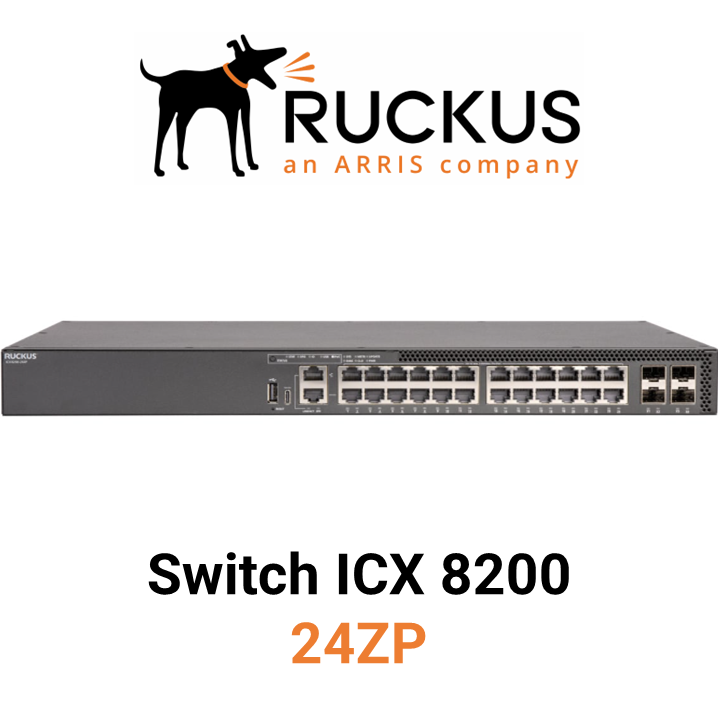 Ruckus ICX 8200-24ZP Switch (ICX8200-24ZP) | EnBITCon systemhouse Ruckus ICX 8200-24ZP Switch (ICX8200-24ZP) | EnBITCon systemhouse