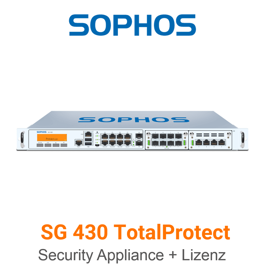 Sophos SG 430 TotalProtect Bundle (Hardware + Lizenz)