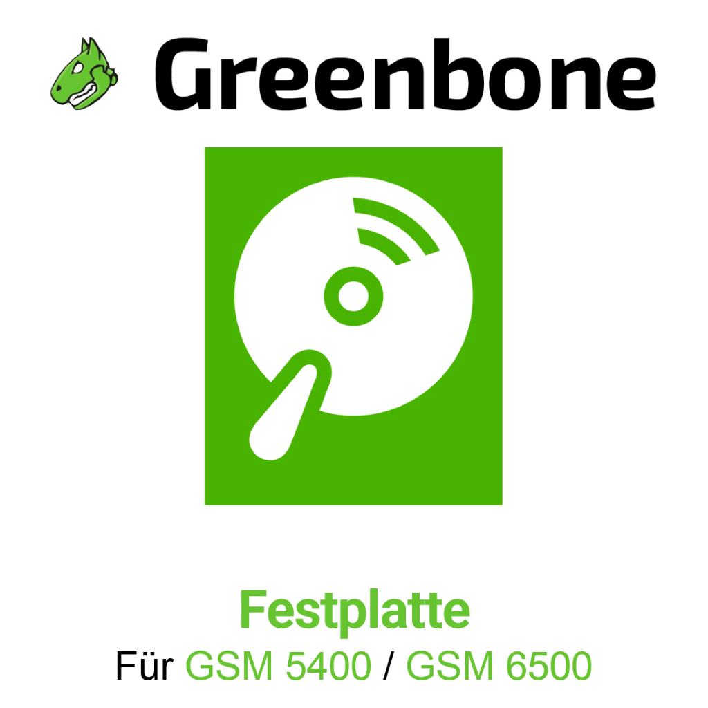 Greenbone GSM 5400 Harddisk