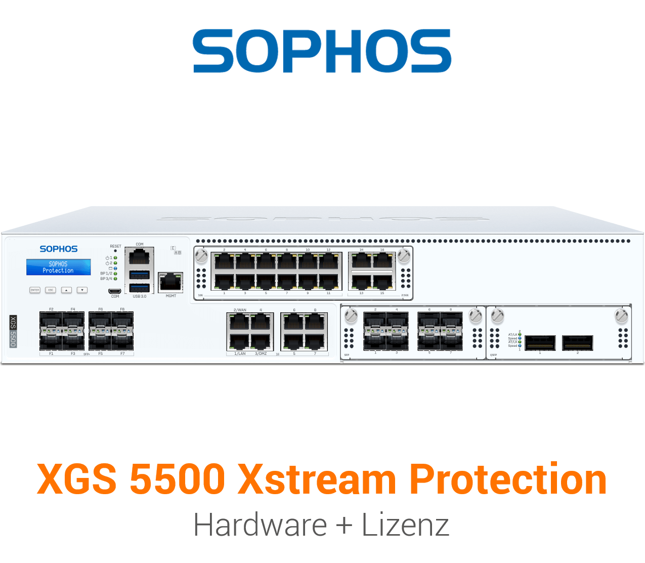 Sophos XGS 5500 mit Xstream Protection