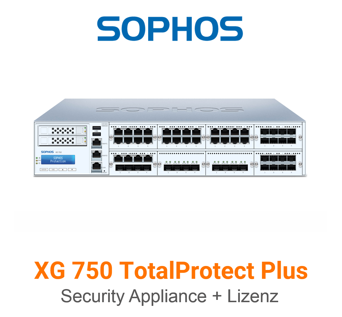 Sophos XG 750 TotalProtect Plus Bundle (Hardware + Lizenz)