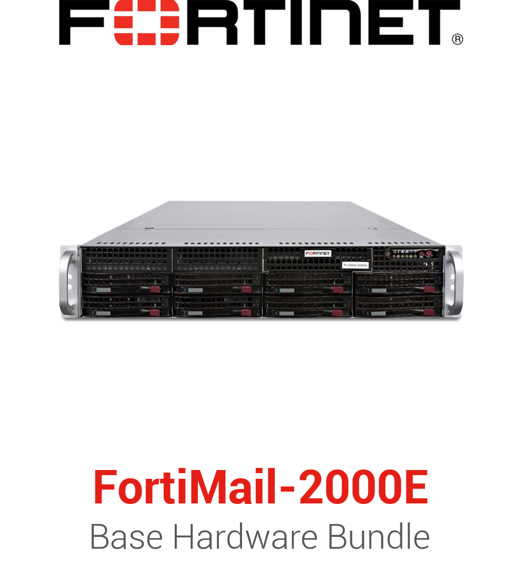 Fortinet FortiMail-2000E - Base Bundle (Hardware + Lizenz)