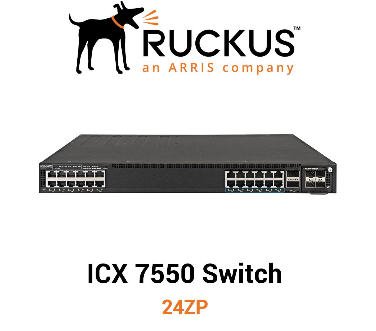 Ruckus ICX 7550-24ZP Switch
