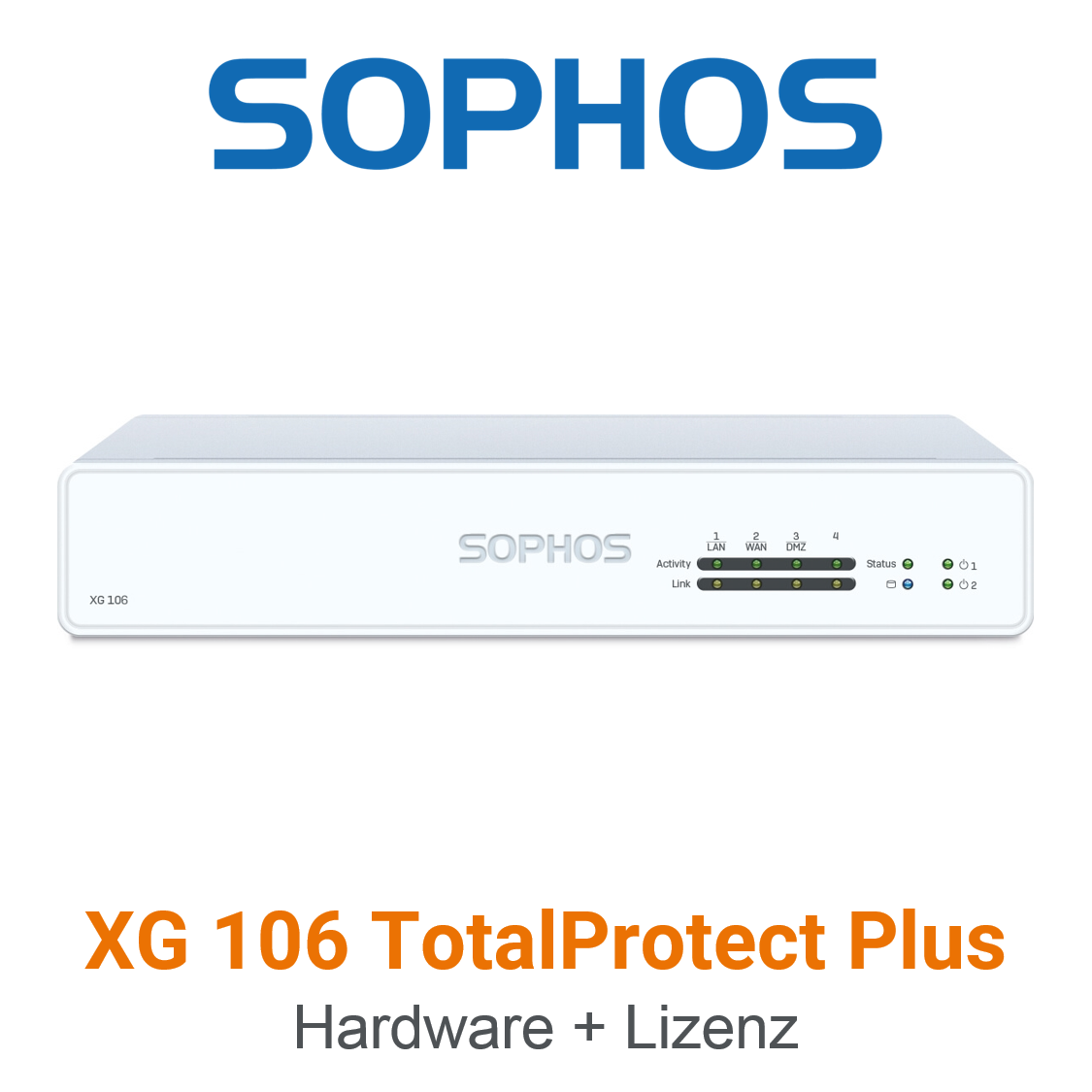 Sophos XG 106 TotalProtect Plus Bundle (End of Sale/Life)