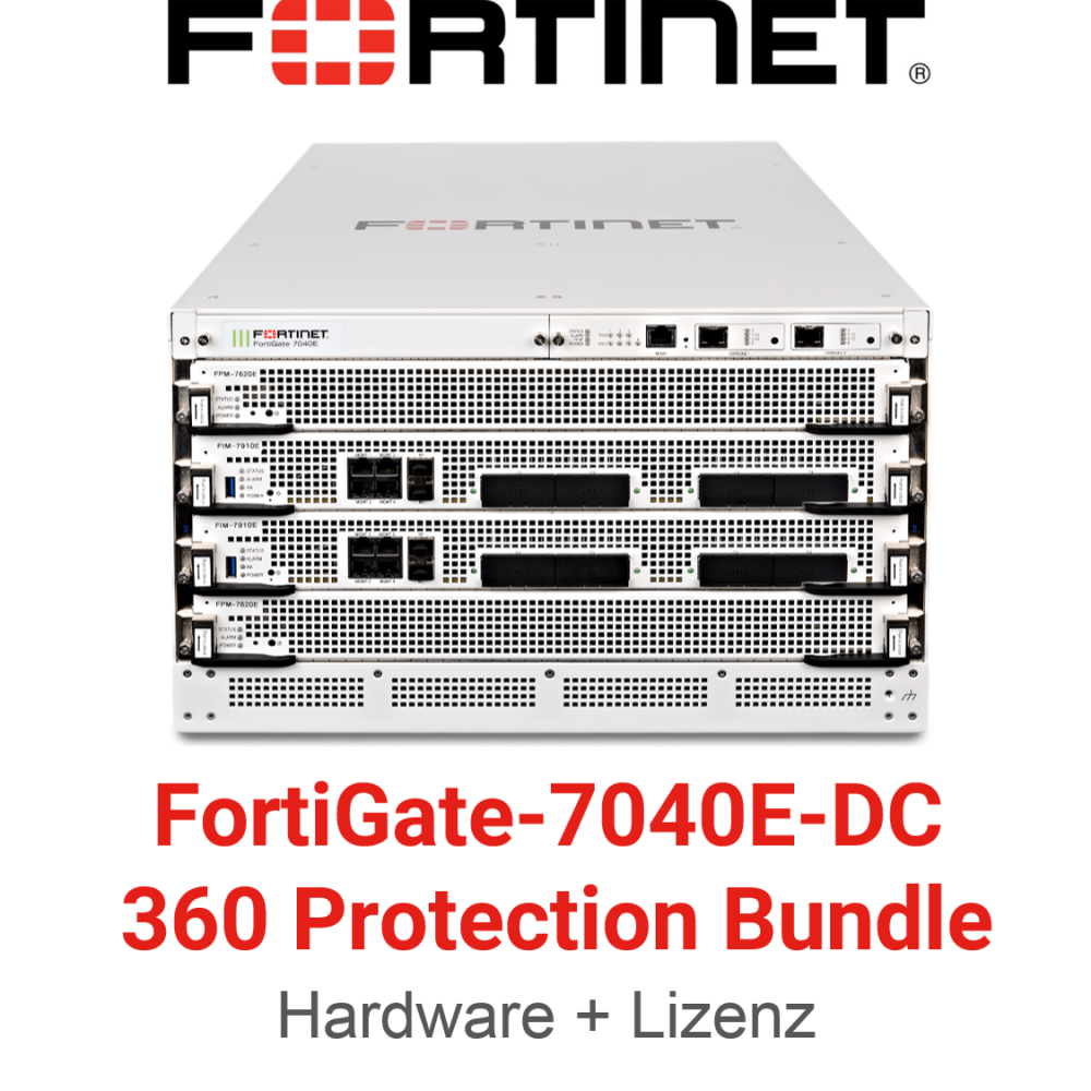 Fortinet FortiGate-7040E-8-DC - 360 Bundle (Hardware + Lizenz)