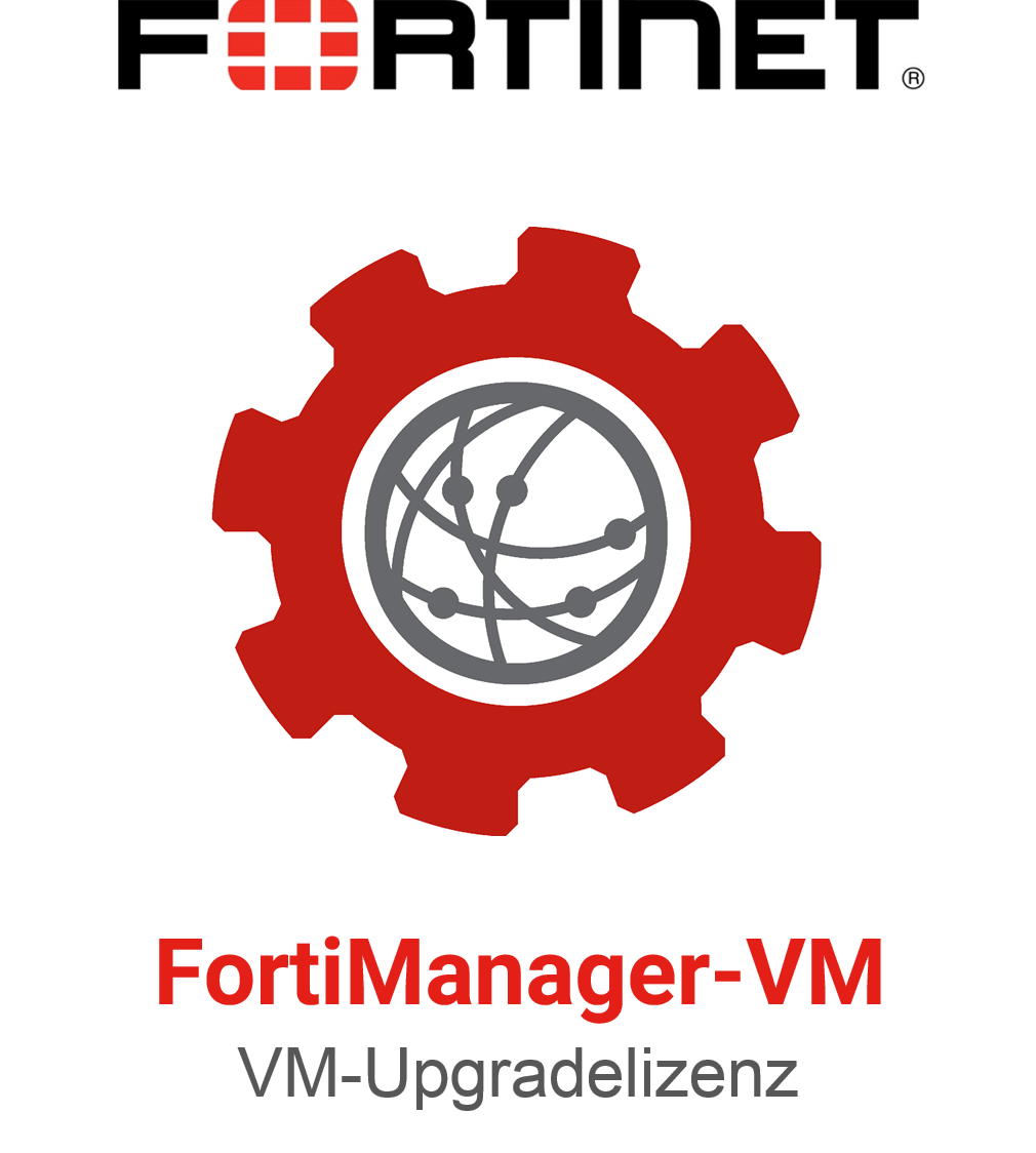 Fortinet FortiManager-VM Upgrade Lizenz um 10 Devices, 200GB Storage