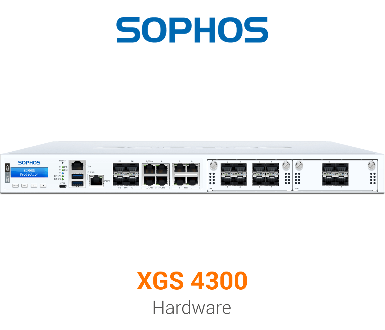 Sophos XGS 4300 Security Appliance